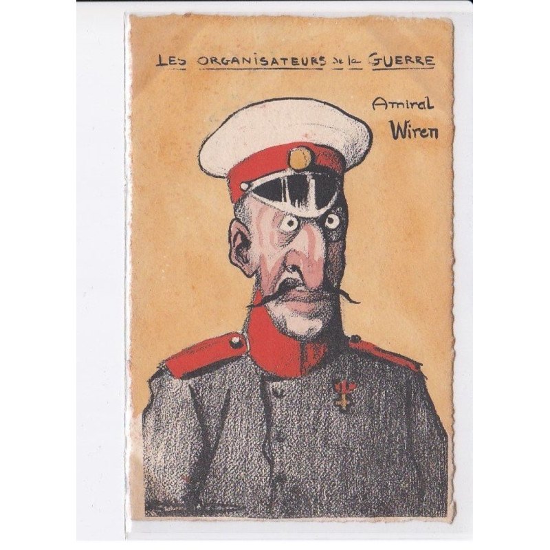 LEAL DE CAMARA: les organisateurs de la guerre guerre russo-japonaise Amiral Wiren - très bon état