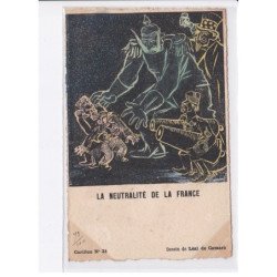 LEAL DE CAMARA: le carillon guerre russo-japonaise russie, la neutralité de la france - très bon état