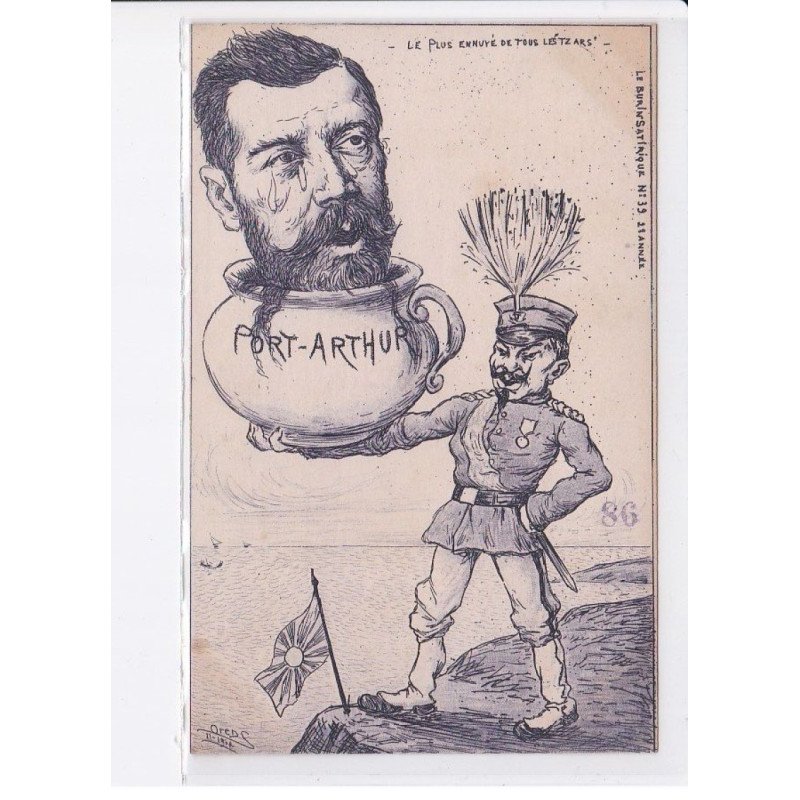 ORENS: guerre russo-japonaise russie port-arthur, le plus ennuyé de tous les Tzars, nicolas 2 tsar - très bon état