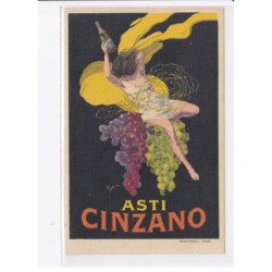 PUBLICITE:  CAPPIELLO Leonetto - asti cinzano, femme sur grappe de raisins - très bon état