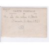 BERCK: la mi-carême à berck le dimanche 6 mars 1921, 2CPA, char, attelage - très bon état