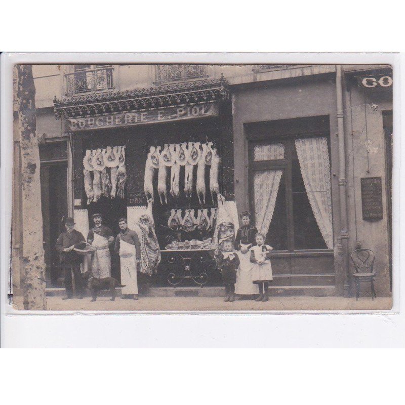 LYON: 39 avenue felix faure, 69003, boucherie E. Piol - très bon état
