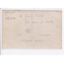 NEUILLY-sur-SEINE: maison Andrée 117 avenue de neuilly, fleurs - état