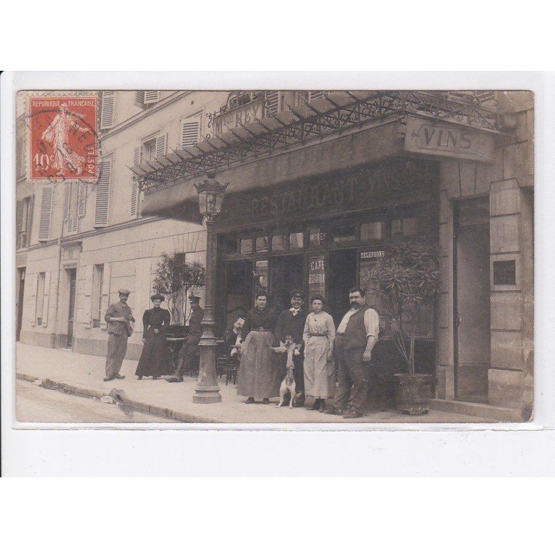 NEUILLY-sur-SEINE: café restaurant, rue du pont, maison Rey - très bon état
