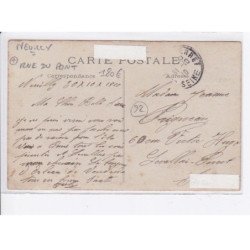 NEUILLY-sur-SEINE: café restaurant, rue du pont, maison Rey - très bon état