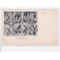 PARIS: cabaret le Moulin Rouge , 4 CPA  - très bon état