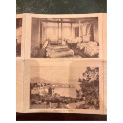 AJACCIO : carte postale dépliante - internat de jeunes filles - bon état