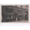 ANGERS: 24 rue lenepveu (?) compagnie singer maison fondée en 1850 - très bon état