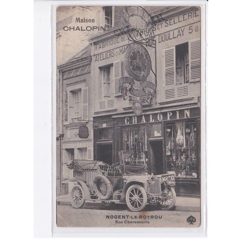 NOGENT-le-ROTROU: rue charonnerie, automobile, maison chalopin - état