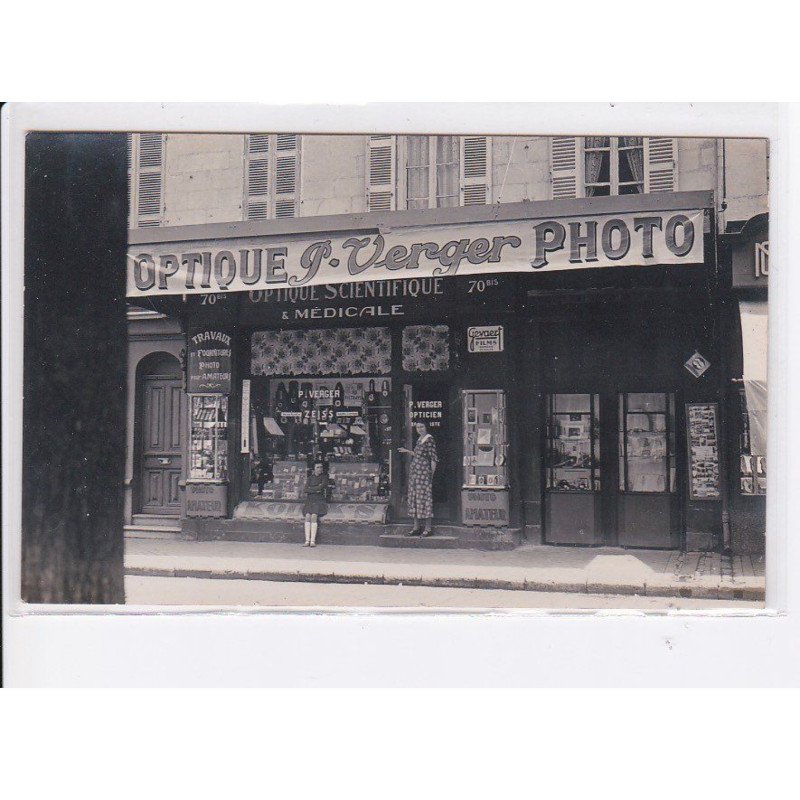 ROCHEFORT-sur-MER: 70bis rue de la république optique P. Verger photo scientifique et médicale - très bon état
