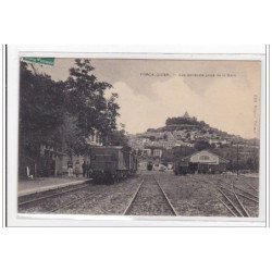 FORCALQUIER : vue generale prise de la gare (GARE) - tres bon etat