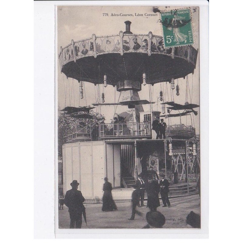 NEUILLY-sur-SEINE: gondry aéro-courses, Léon Cornuet - très bon état