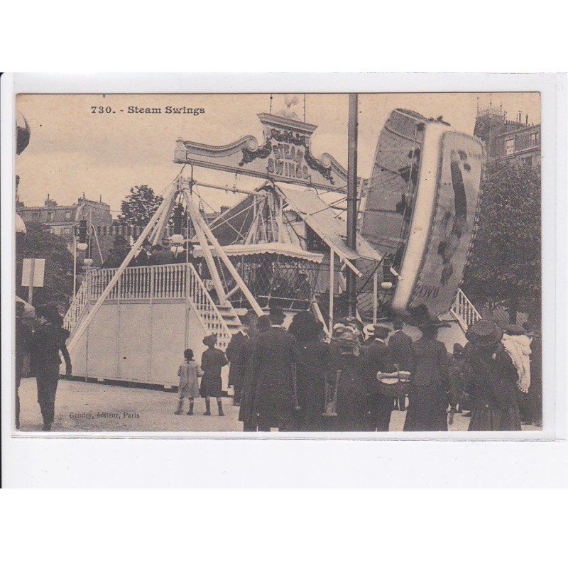 NEUILLY-sur-SEINE: gondry - manege steam swings - très bon état