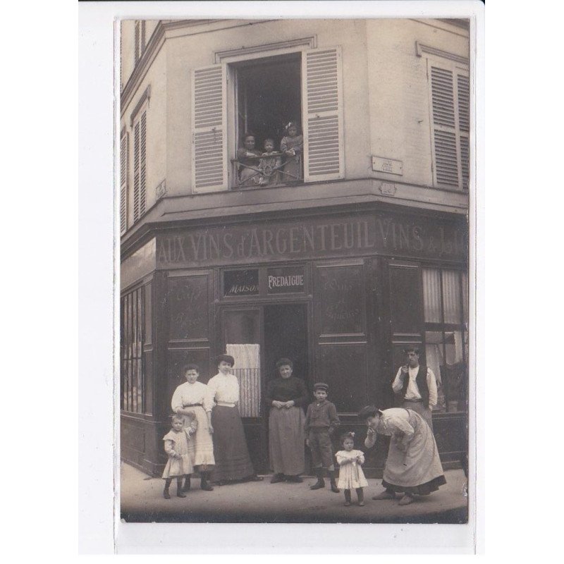 NEUILLY-sur-SEINE: aux vins d'argenteuil, maison Predaigue - très bon état