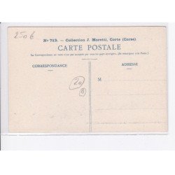 CORTE: a travers la corse, le gouverneur en diligence - très bon état