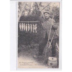 NOGENT-le-ROTOU: un pêcheur de truites - très bon état