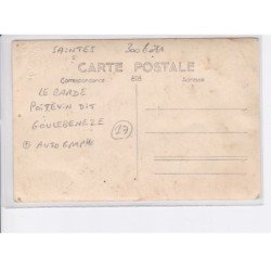 SAINTES: le barde poitevin dit goulebeneze, autographe - état
