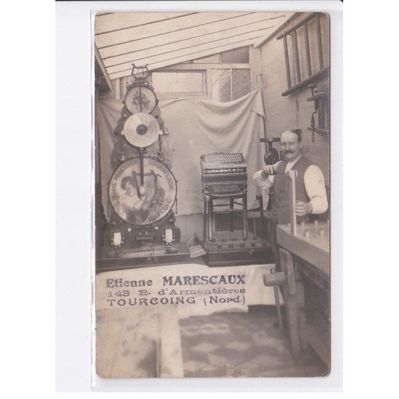 TOURCOING: étienne marescaux constructeur, 148 rue d'armentieres - très bon état