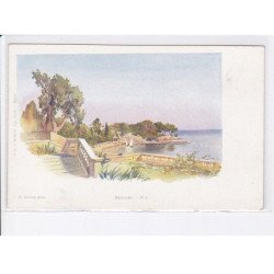 NICE: 16 CPA, pochette, d'après les aquarelles de E. Lessieux, série B - très bon état