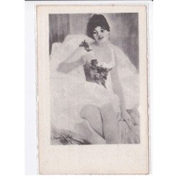 FEMMES: 12 CPA, femme papillon, nues, viennoise, nus - très bon état