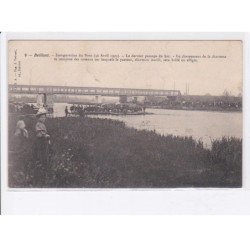 BEILLANT: inauguration du pont 30 avril 1905 10 cpa - très bon état