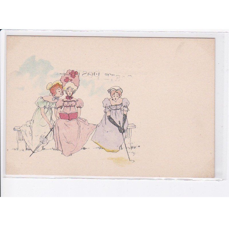 Raphael Kirchner, 10 CPA, croquet, badmington, sports - très bon état