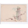 Raphael Kirchner, 10 CPA, croquet, badmington, sports - très bon état