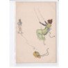 Raphael Kirchner, 10 CPA, croquet, badmington, sports - très bon état