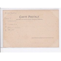 Raphael Kirchner, 10 CPA, croquet, badmington, sports - très bon état