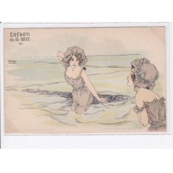 Raphael Kirchner, enfants de la mer 10 CPA - très bon état
