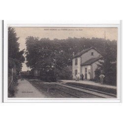 St-BENOIT-sur-VANNE : la gare (GARE) - tres bon etat
