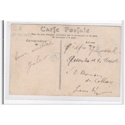 LA RIVIERE-St-SAUVEUR : la gare (GARE) (toillee) - tres bon etat