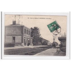 MOULT-ARGENCES : la gare (GARE) - tres bon etat
