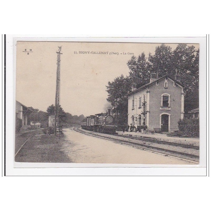 BILLY-VALLENAY : la gare (GARE) - tres bon etat
