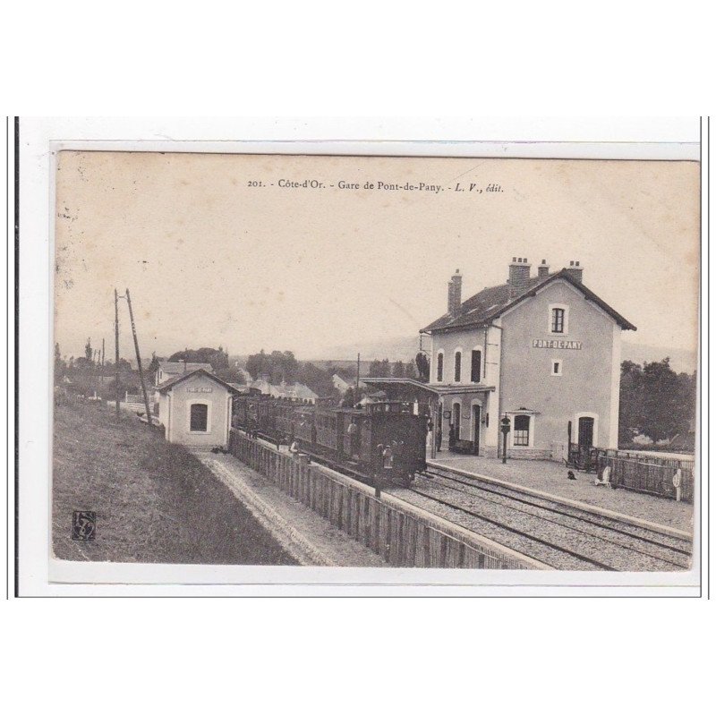 PONT-de-PANY : la gare (GARE) - etat