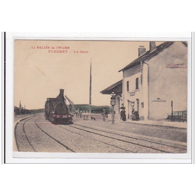 FLEUREY : la gare (GARE) - tres bon etat