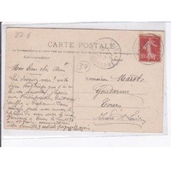 GIZEUX: place et hôtel des voyageurs - très bon état