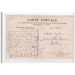 CORNEVILLE-SAINT-PAUL : la gare, l'arrivée d'un train (GARE) - tres bon etat