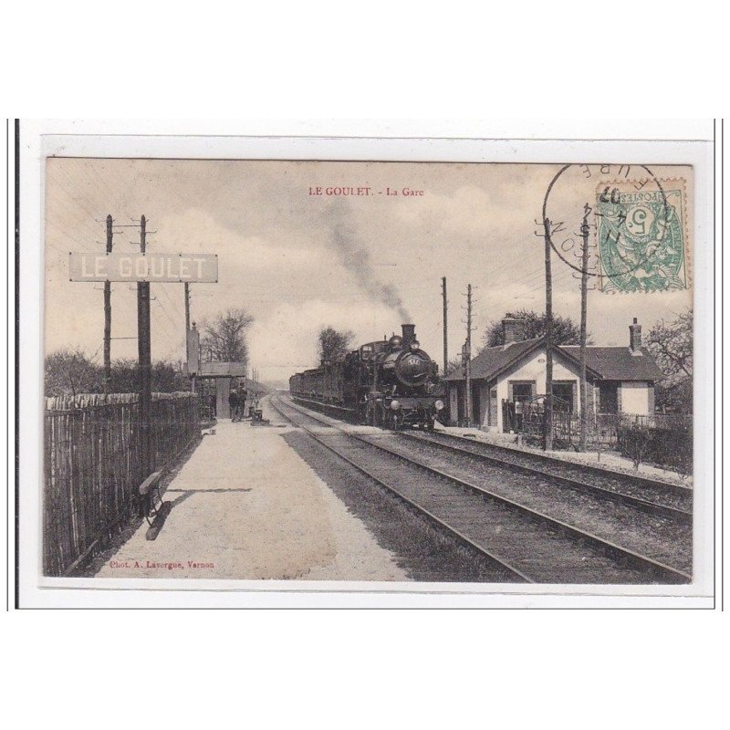 LE GOULET : la gare (GARE) - etat