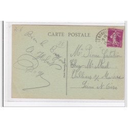 YERMENONVILLE: la gare, vue sur le quai (GARE) - tres bon etat