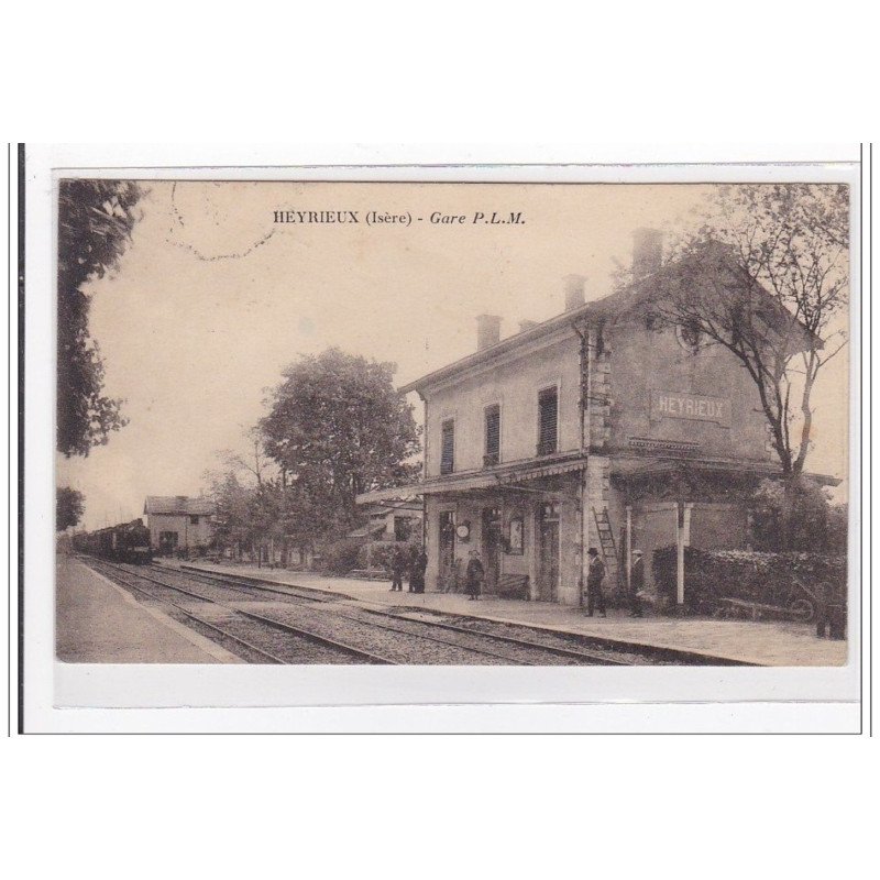 HEYRIEUX : gare P.L.M. (GARE) - tres bon etat