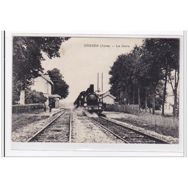 GROZON : la gare (GARE) - tres bon etat