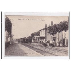 FOUCHERANS : intérieur de la gare (GARE) - tres bon etat