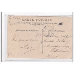 BONNY-sur-LOIRE : arrivée d'un train en gare (toillée) (GARE) - etat