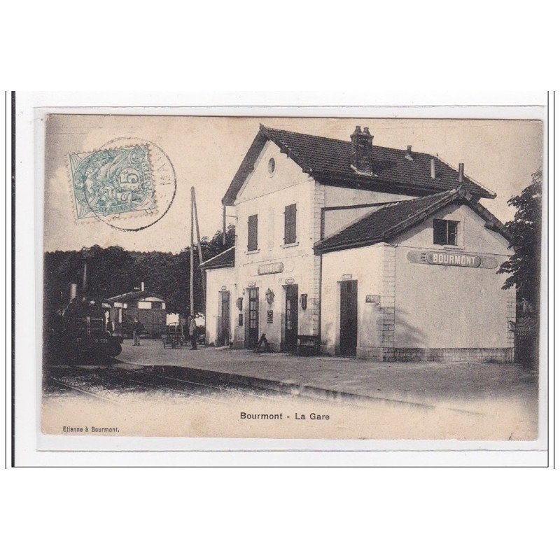 BOURMONT : la gare (GARE) - etat BOURMONT : la gare (GARE) - etat