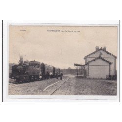 SERNECOURT : avant la guerre 1914-1915 la gare (GARE) - tres bon etat
