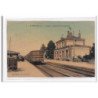 LE MERLERAULT : la gare, ligne de paris granville (toillée) (GARE) - etat
