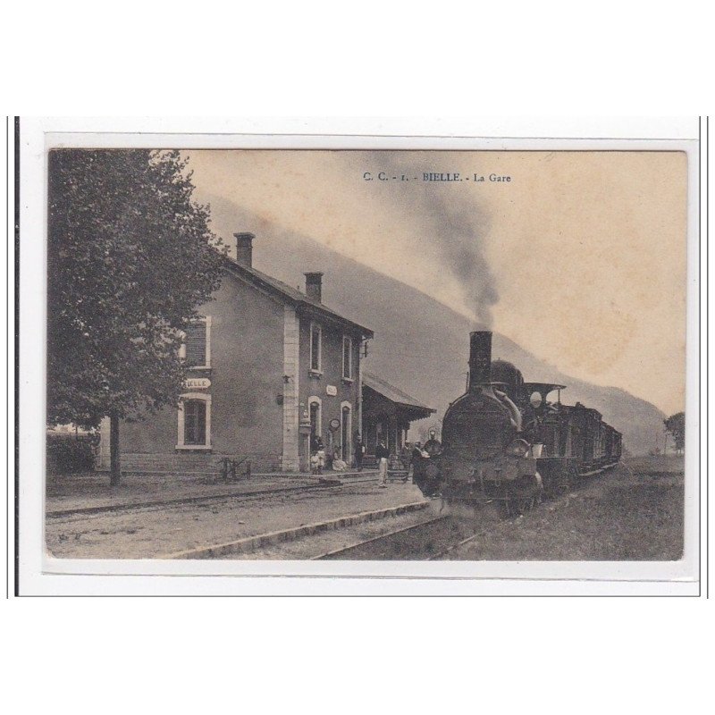 BIELLE : la gare (GARE) - tres bon etat