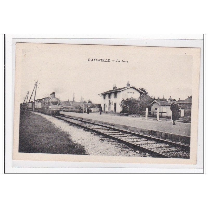 RATENELLE : la gare (GARE) - tres bon etat RATENELLE : la gare (GARE) - tres bon etat