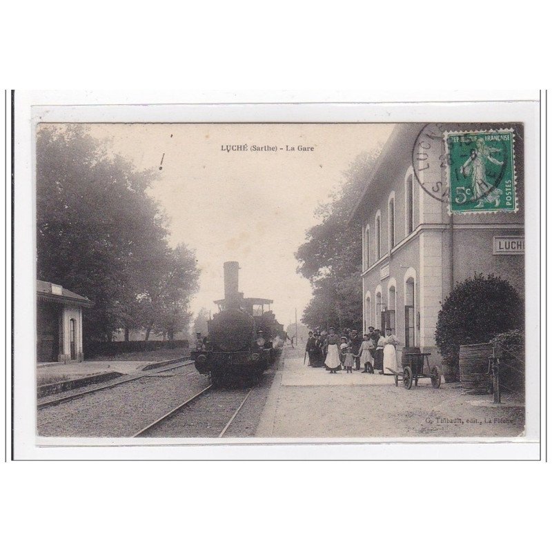 LUCHE : la gare (GARE) - etat